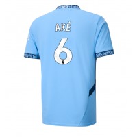 Manchester City Nathan Ake #6 Fußballbekleidung Heimtrikot 2024-25 Kurzarm